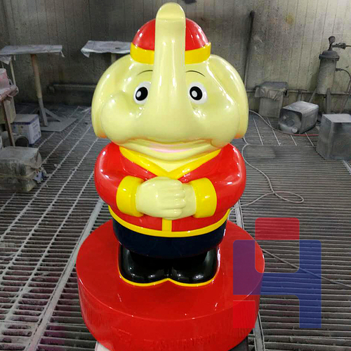 喜慶小象雕塑